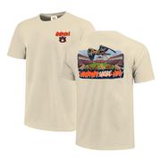 Auburn Painted Game Opening Comfort Colors Tee